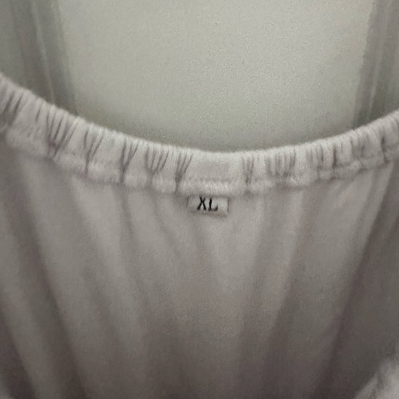 off-shoulder maxi dress with pockets - Picture 2 of 2